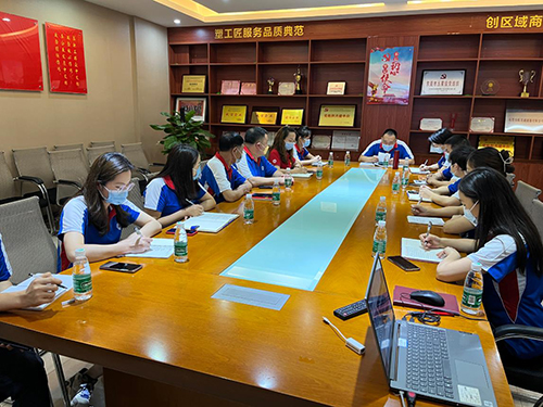 听党话、跟党走——联昊通党支部举行共青团成立100周年庆祝活动